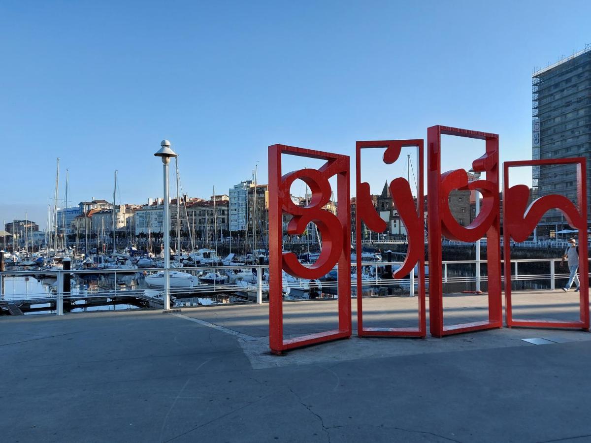 La Galeria De San Lorenzo Gijón Exterior foto